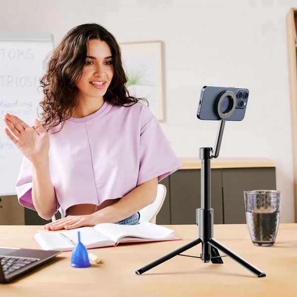 Селфі-монопод Ulanzi MG-003 Magnetic Selfie Stick Pro Black (M003B)