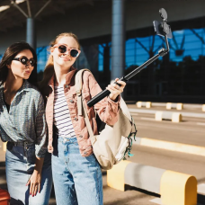 Штатив Ulanzi MG-002 Magnetic Phone Selfie Stick Tripod Max Black (M001B)