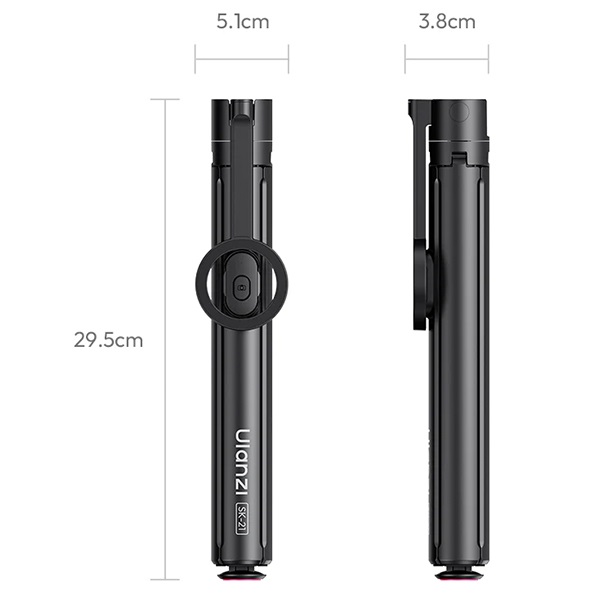 Штатив Ulanzi SK-21 Magnetic Auto-Open Tripod (180cm) Black (M103)