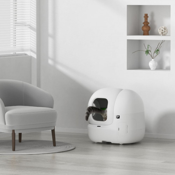 Смарт автоматичний лоток PETKIT Purobot Max Pro 2 with Camera Self-Cleaning Cat Litter (P9904-2)