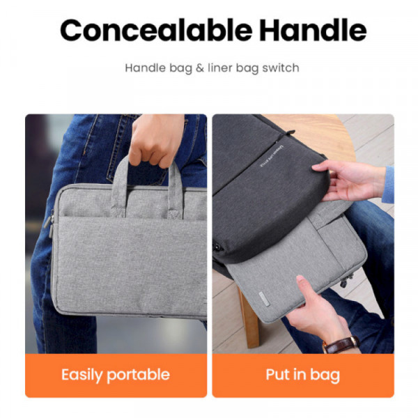 Сумка UGREEN LP437 Laptop Bag 13''-13.9'' (Gray)(UGR-20448) (UGR-20448)