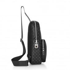 Сумка WIWU Master Fingerprint Lock Crossbody Bag Black (6976195096064)