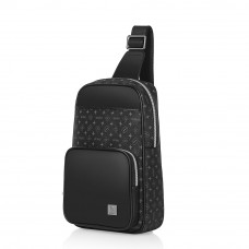 Сумка WIWU Master Fingerprint Lock Crossbody Bag Black (6976195096064)