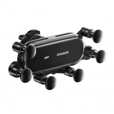 Тримач для мобільного Essager Vios Gravity Car Mount Phone Holder чорний (EZJZL-WC01)
