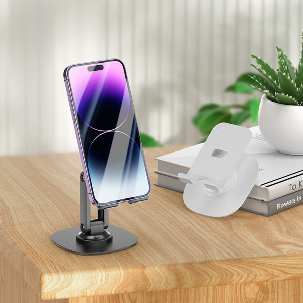 Тримач для телефона HOCO HD6 Winner dual-axis rotating desktop stand Чорний