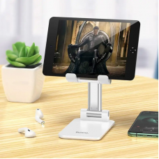 Тримач для телефона HOCO PH29A Carry folding desktop stand White (6931474733917)