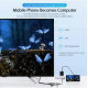 USB-хаб Vention Type-C to HDMI/USB3.0*3/PD Converter 0.15M Gray Metal Type (CNBHB) (CNBHB)
