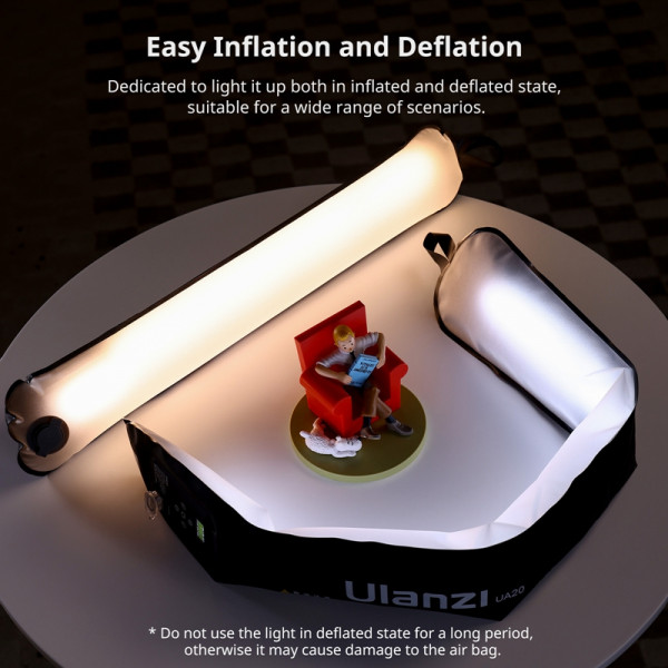 Відеосвітло Ulanzi UA20 20W Portable Air Tube Light (L110 UA20) (L110)
