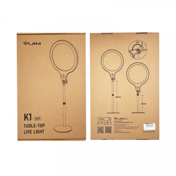 Відеосвітло Ulanzi Vijim Desktop Live Light (UV-2324 K1) (2324)