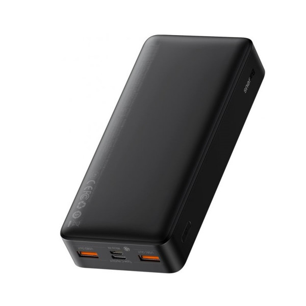 Зовнішній акумулятор Baseus Bipow Digital Display Power bank 20000mAh 20W Black