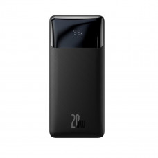 Зовнішній акумулятор Baseus Bipow Digital Display Power bank 20000mAh 20W Чорний