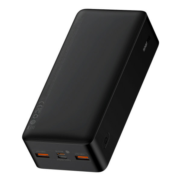 Зовнішній акумулятор Baseus Bipow Digital Display Power bank 30000mAh 15W Black