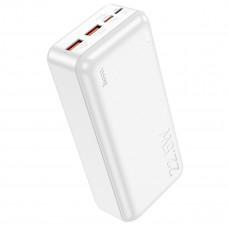 Зовнішній акумулятор HOCO J101B Astute 22.5W fully compatible power bank(30000mAh) Білий