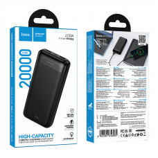 Зовнішній акумулятор HOCO J153A Stability power bank(20000mAh) Black (6942007656085)