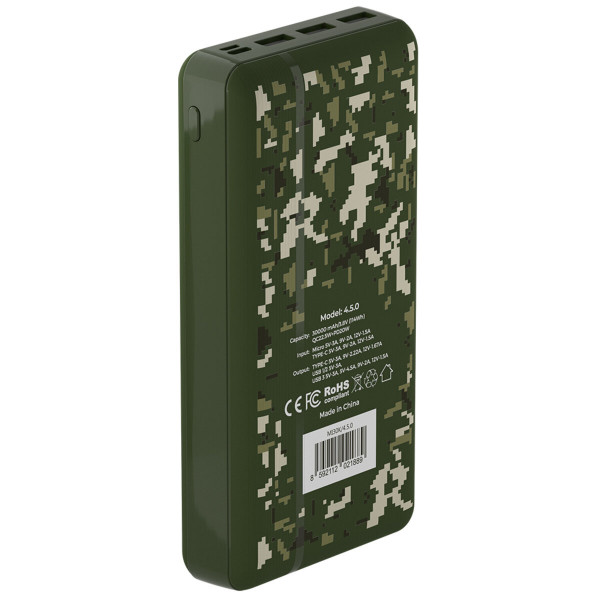 Зовнішній акумулятор Mibrand "4.5.0" 30000mAh 20W Forest spirit