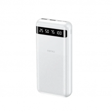 Зовнішній акумулятор REMAX Hintom 2.4A Fast Charging Power Bank 20000mAh RPP-11 White (6954851218845)