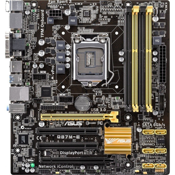 Б/У Материнская плата Asus Q87M-E/Si bulk