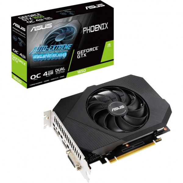 Б/У Видеокарта ASUS GeForce GTX1650 4Gb PH OC D6 P (PH-GTX1650-O4GD6-P)