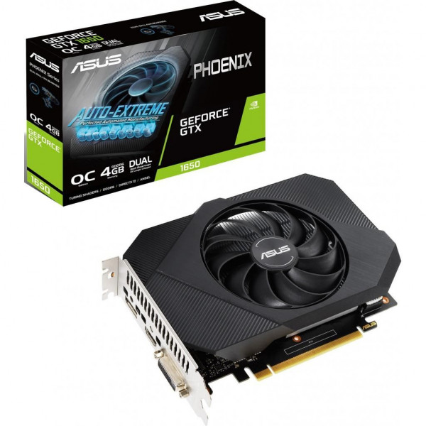 Б/У Видеокарта ASUS GeForce GTX1650 4Gb PHOENIX D6 OC (PH-GTX1650-O4GD6)