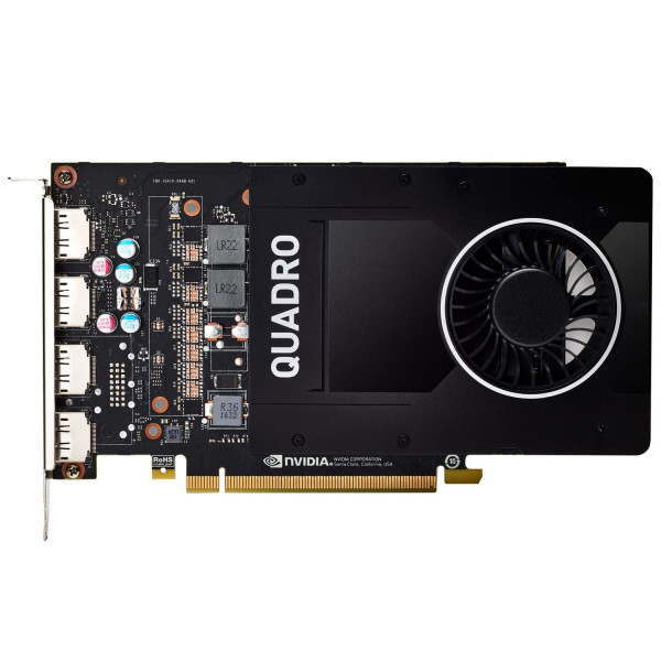 Б/У Видеокарта HP QUADRO P2200 5Gb (L58492-001)