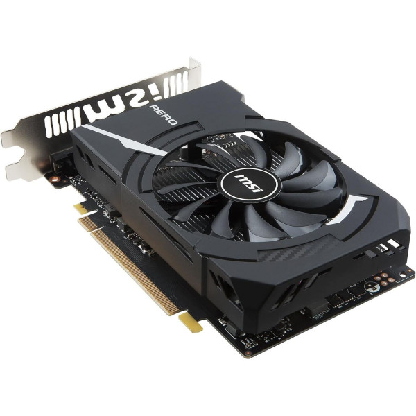 Б/У Видеокарта MSI GeForce GTX1050 Ti 4Gb AERO ITX OC (GTX 1050Ti AERO ITX 4G OCV1 SR)