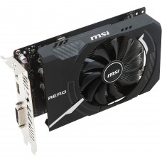 Б/У Видеокарта MSI GeForce GTX1050 Ti 4Gb AERO ITX OC (GTX 1050Ti AERO ITX 4G OCV1 SR)