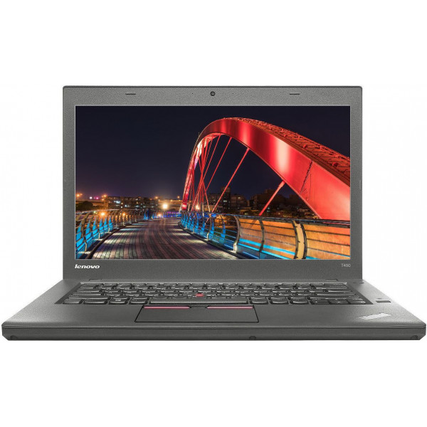 Б/У Ноутбук Lenovo ThinkPad T450 (i5-5300U/8/250SSD/2 battery) - Class A-