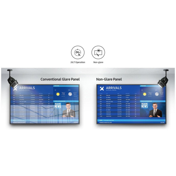 Б/У Монитор 43" Samsung Smart Signage QM43R (LH43QMREBGCXEN) - Class A