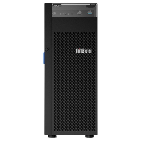 Б/У Компьютер Lenovo ThinkSystem ST250 (Xeon E-2124/16/256SSD/3*2Tb/P2000 5GB)