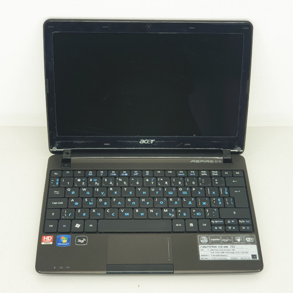 Б/У Ноутбук Acer Aspire One 722 (C-60/4/500) - Class B