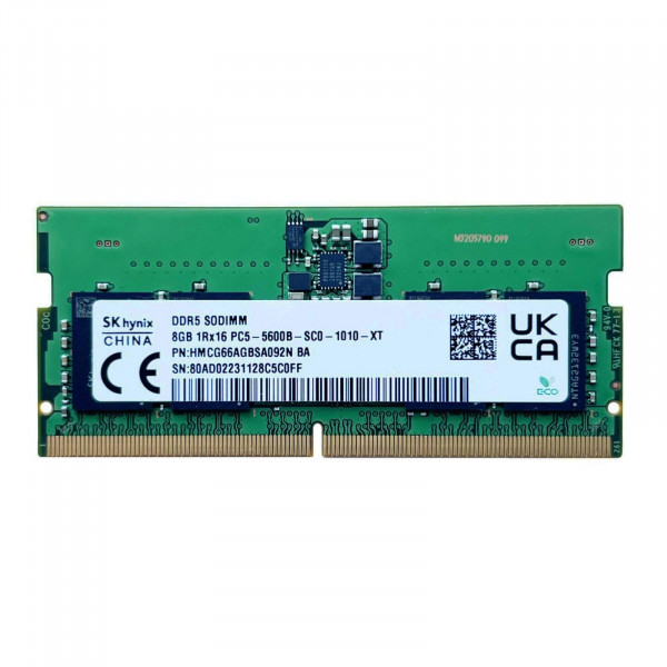 Б/У Оперативная память SO-DIMM DDR5 SK Hynix 8Gb 5600Mhz