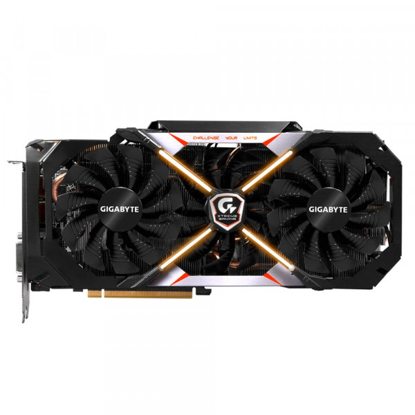 Б/У Видеокарта Gigabyte GeForce GTX1080 8Gb 256bit Xtreme Gaming Premium Pack (GV-N1080XTREME-8G-PP)