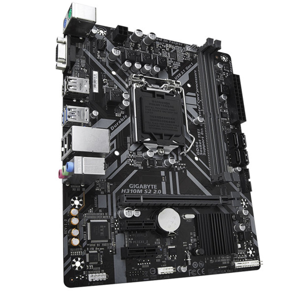 Б/У Материнская плата Gigabyte H310M S2 2.0 (s1151)