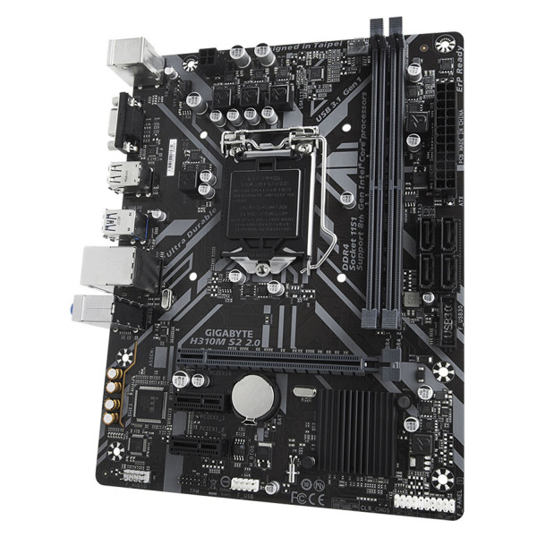 Б/У Материнская плата Gigabyte H310M S2 2.0 (s1151)