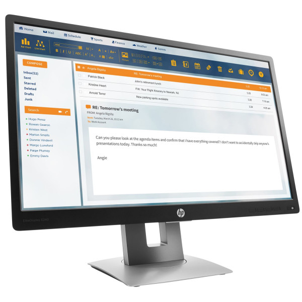 Б/У Монитор 24" HP EliteDisplay E240 - Class B