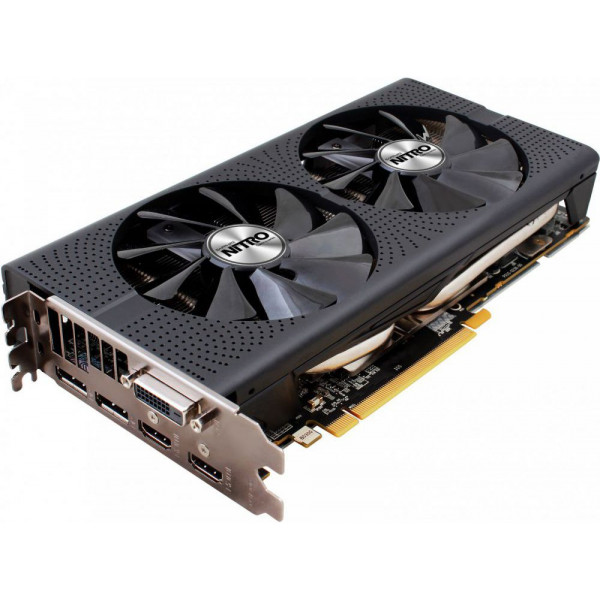 Б/У Видеокарта Sapphire Radeon RX 480 8Gb Nitro+ OC 256bit GDDR5 (11260-20)