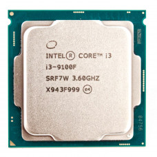 Б/У Процессор Intel Core i3-9100F (6M Cache, 3.60 GHz)