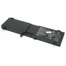 Аккумуляторная батарея для ноутбука Asus C41-N550 N550JA 15V Black 4000mAh Orig