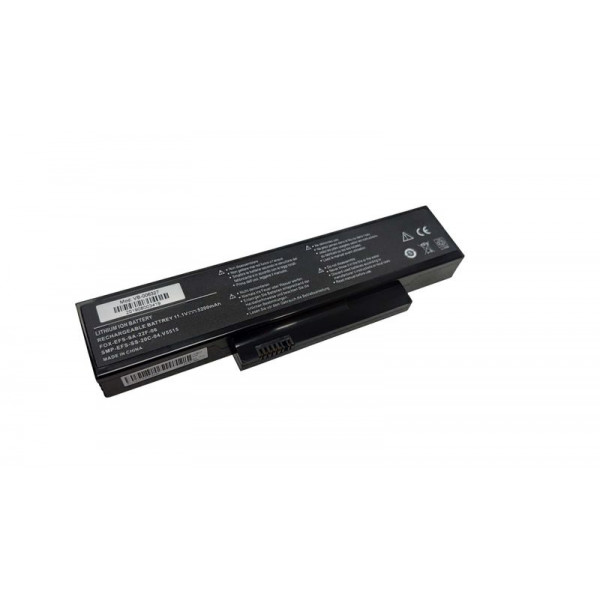 Аккумуляторная батарея для ноутбука Fujitsu-Siemens S26391-F6120-L470 Esprimo Mobile V5535 11.1V Black 5200mAh OEM