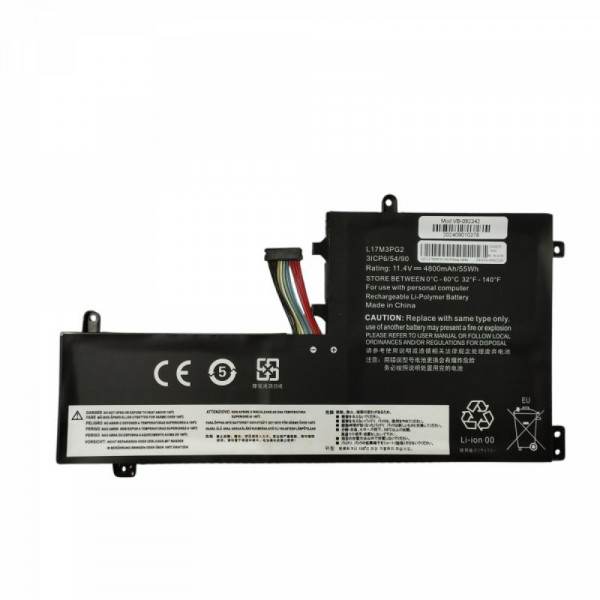 Аккумуляторная батарея для ноутбука Lenovo Legion Y7000 L17M3PG2 11.4V 4800mAh OEM длинный шлейф