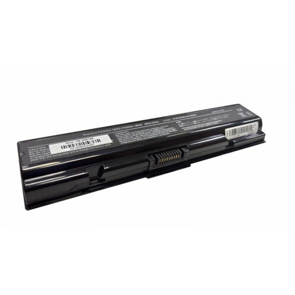 Аккумуляторная батарея для ноутбука Toshiba PA3534U Satellite A200 10.8V Black 5200mAh OEM 009166