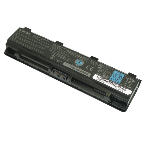 Аккумуляторная батарея для ноутбука Toshiba PA5024U Satellite C800 11.1V Black 4200mAh Orig 008583