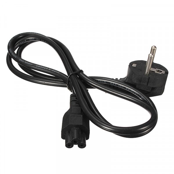 Кабель питания Notebook Adapter Power Cable, 1m 3 pin, Power 220V, EU-EU