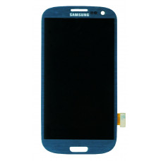 Матрица с тачскрином (модуль) для Samsung Galaxy S3 Metallic синий