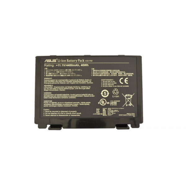 Аккумуляторная батарея для ноутбука Asus A32-F82 F52 11.1V Black 4400mAh Orig 002529