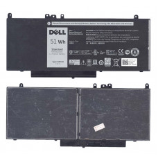 Аккумуляторная батарея для ноутбука Dell G5M10 Latitude E5450 7.4V Black 6460mAh Orig 014646