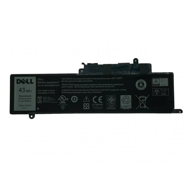 Аккумуляторная батарея для ноутбука Dell GK5KY Inspiron 11 (3147) 11.1V Black 3800mAh Orig