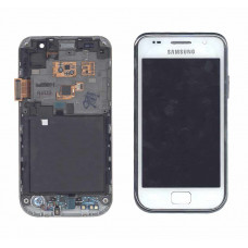 Матрица с тачскрином (модуль) для Samsung Galaxy S GT-I9000 белый с рамкой