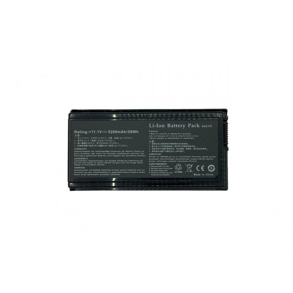 Аккумуляторная батарея для ноутбука Asus A32-F5 F5 series 11.1V Black 5200mAh OEM