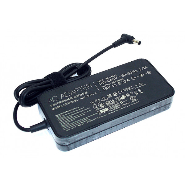 Блок питания для ноутбука Asus 120W 19V 6.32A 6.0x3.7mm ADP-120RH B OEM